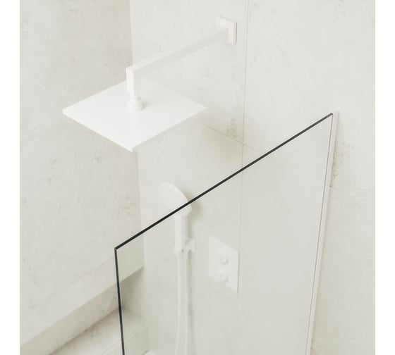 Шторка для ванны в узком профиле MaybahGlass MGV-248-1у
