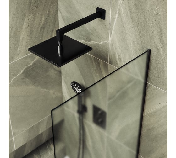 Шторка для ванны в узком профиле MaybahGlass MGV-253-6у