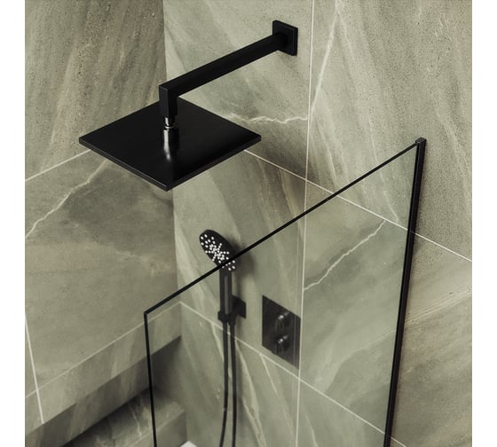 Шторка для ванны в узком профиле MaybahGlass MGV-63-6у