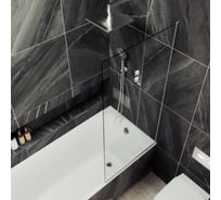 Шторка для ванны в узком профиле MaybahGlass MGV-64-5у