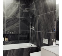 Шторка для ванны в узком профиле MaybahGlass MGV-65-5у