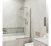 Шторка для ванны в узком профиле MaybahGlass MGV-90-2у