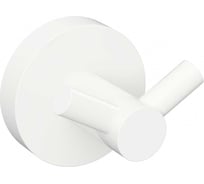 Двойной BEMETA Крючок для ванной, латунь, White 104106034