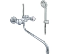 Смеситель для ванны ЦС СМ 600/5-4 К М_Глобо круглый излив D-18 L-300 мм ИМП СМ503615