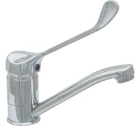 Смеситель для кухни ЦС однорукий СМ 27/1ш ЭКО М44 короткий излив (ХИРУРГ) ЭП400305