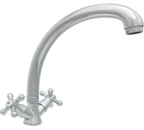 Смеситель ЦС елочка СМ 25г К ЭКО М_Крест литой излив Н-220 ЭМ902014