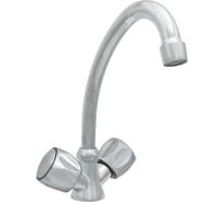 Смеситель ЦС елочка СМ 25г К ЭКО М_Глобо круглый излив D18 H-200 мм ЭМ902003