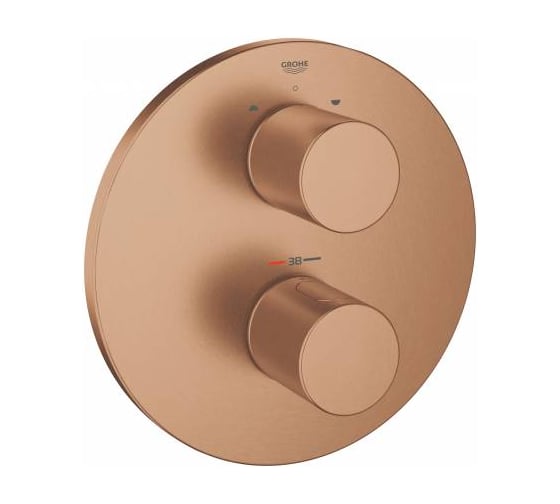 Термостат для ванны Grohe Grohtherm 3000 Cosmopolitan комплект верхней монтажной части 19468DL0
