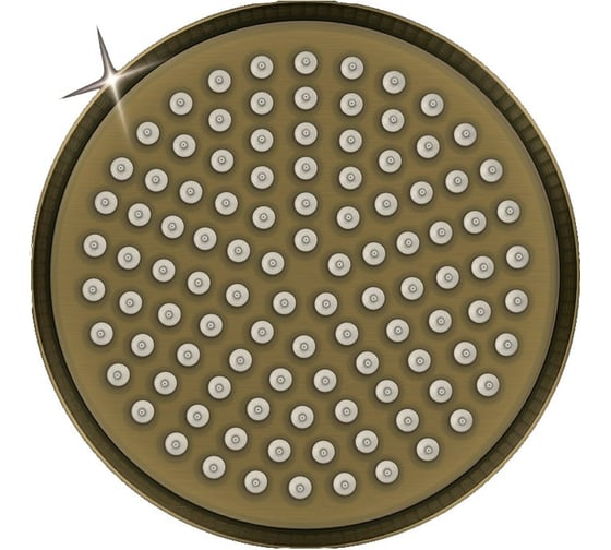 Верхний душ Elghansa латунь, круглый D=262 мм, ClassicLine CD-260-Bronze 1