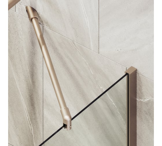 Шторка для ванны в широком профиле MaybahGlass MGV-248-2ш