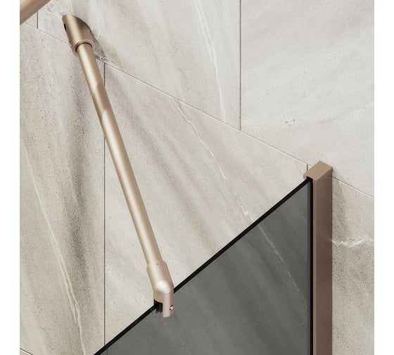 Шторка для ванны в широком профиле MaybahGlass MGV-252-2ш