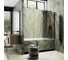 Шторка для ванны в широком профиле MaybahGlass MGV-73-6ш 2