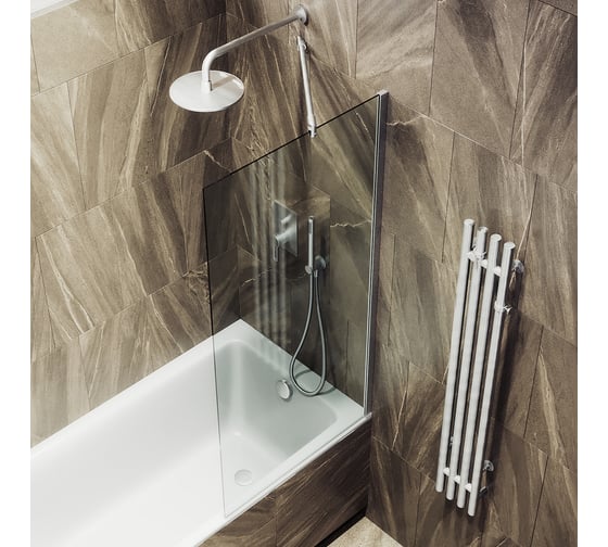 Шторка для ванны в широком профиле MaybahGlass MGV-62-5ш