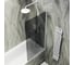 Шторка для ванны в широком профиле MaybahGlass MGV-87-1ш 3