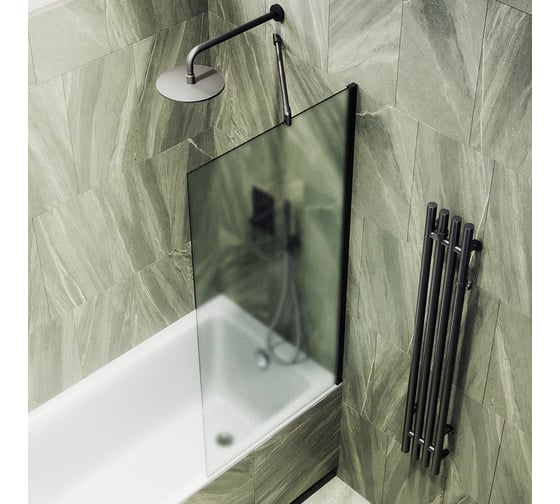 Шторка для ванны в широком профиле MaybahGlass MGV-92-6ш