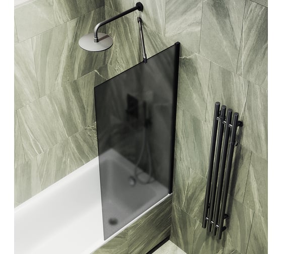 Шторка для ванны в широком профиле MaybahGlass MGV-88-6ш