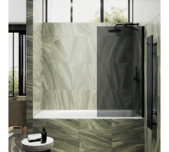 Шторка для ванны в широком профиле MaybahGlass MGV-88-6ш