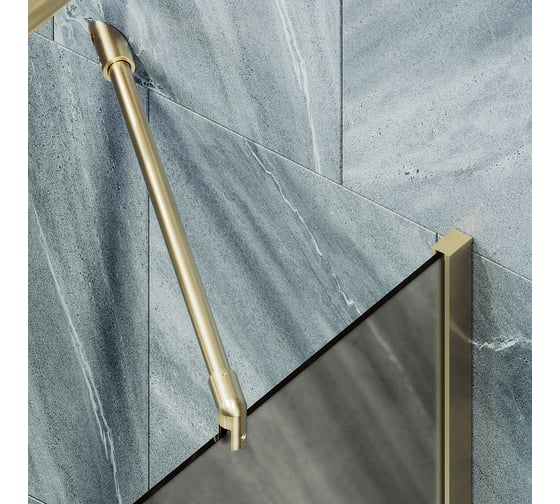 Шторка для ванны в широком профиле MaybahGlass MGV-76-3ш