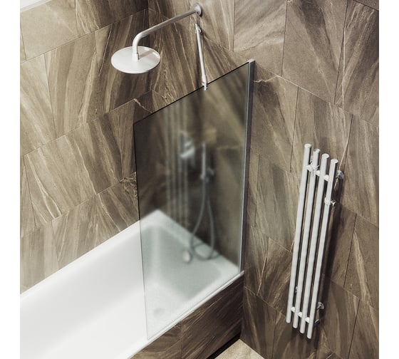 Шторка для ванны в широком профиле MaybahGlass MGV-95-5ш