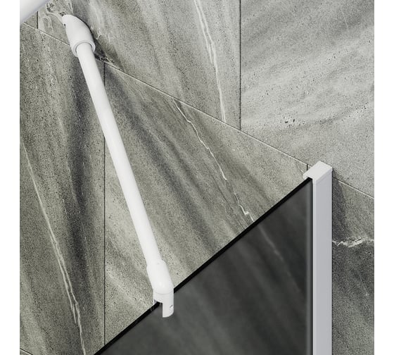 Шторка для ванны в широком профиле MaybahGlass MGV-89-1ш