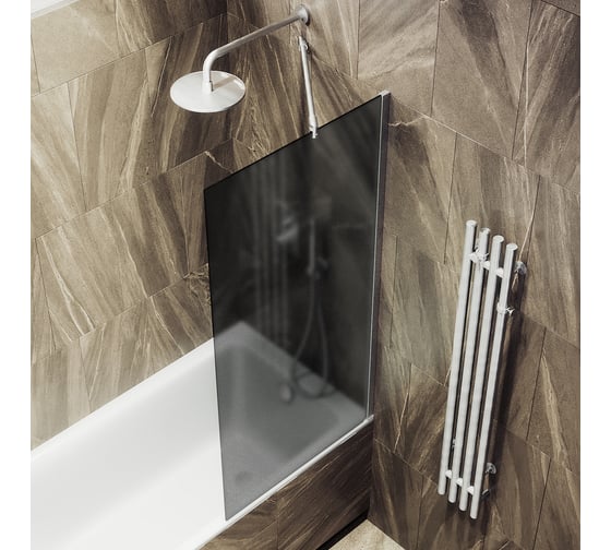 Шторка для ванны в широком профиле MaybahGlass MGV-89-5ш