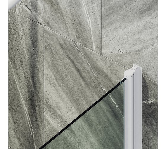 Шторка для ванной MaybahGlass поворотная на монопетле MGV-596-1