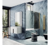Шторка для ванной MaybahGlass поворотная на монопетле MGV-604-3