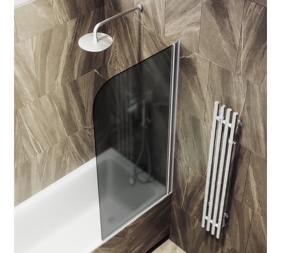 Шторка для ванной MaybahGlass поворотная на монопетле MGV-619-5