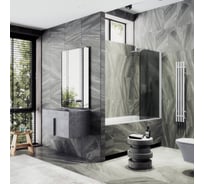 Шторка для ванной MaybahGlass поворотная на монопетле MGV-614-1