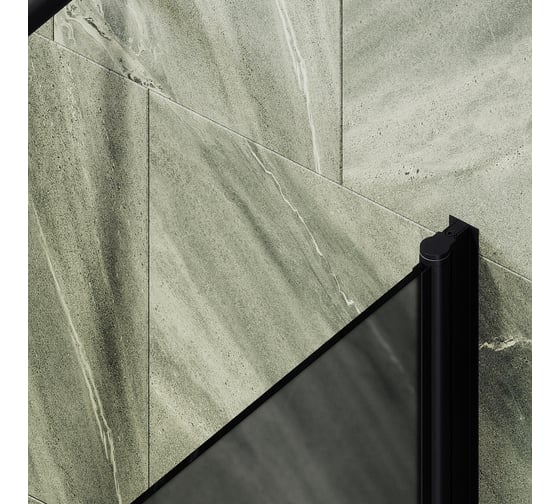 Шторка для ванной MaybahGlass поворотная на монопетле MGV-624-6