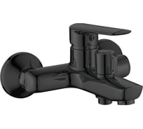 Смеситель для ванны ESKO Lagos Black короткий излив, c аксессуарами LG54B