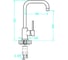 Смеситель для мойки ALVEUS OZ CHR M 1097968 2