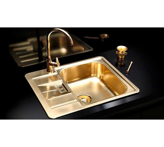 Смеситель для мойки ALVEUS SLIM MONARCH GOLD 1095004