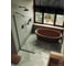 Душевая перегородка MaybahGlass в узком профиле, 1950х690 мм, стекло сатин 8 мм, MGD-706-6у 2