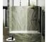 Шторка поворотная на монопетле MaybahGlass 1400х800 6 мм Бронза +Полотенцедержатель MGV-789-6 3