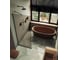 Душевая перегородка MaybahGlass в узком профиле, 1950х890 мм, стекло бронза 8 мм, MGD-691-6у 2