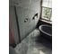 Душевая перегородка MaybahGlass в широком профиле, 1950х1090 мм, стекло бесцветное 8 мм, MGD-677-5ш 1