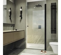 Душевая дверь MaybahGlass на монопетле, 1980х600 мм, стекло бесцветное 6 мм, MGD-797-6