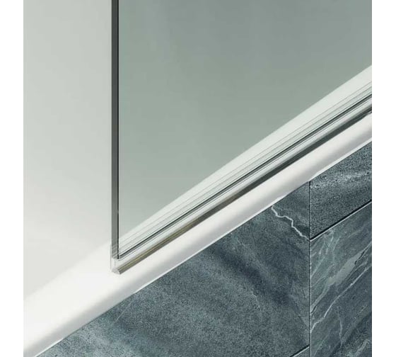 Шторка поворотная на петлях MaybahGlass 1400х705 6 мм бесцветное MGV-645-3