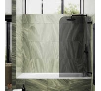 Шторка поворотная на петлях MaybahGlass 1400х705 6 мм графит MGV-654-6