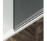 Шторка поворотная на петлях MaybahGlass 1400х405 6 мм графит матовый MGV-649-4 5