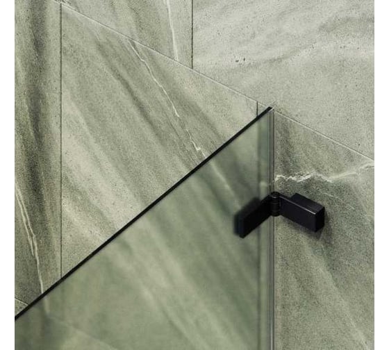 Шторка поворотная на петлях MaybahGlass 1400х705 6 мм сатин MGV-655-6
