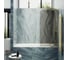 Шторка поворотная с добором MaybahGlass 1400х990 6 мм бронза MGV-916-3 3
