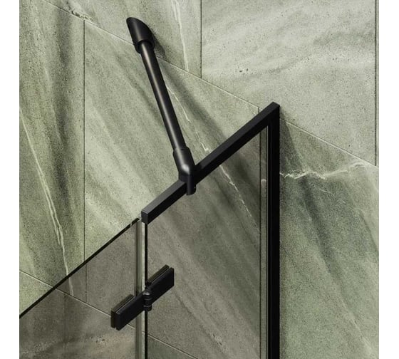 Шторка поворотная с добором MaybahGlass 1400х690 6 мм бронза MGV-657-6
