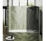 Шторка поворотная с добором MaybahGlass 1400х690 6 мм графит матовый MGV-660-6 3