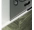 Шторка поворотная с добором MaybahGlass 1400х690 6 мм графит матовый MGV-660-6 5