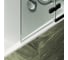 Шторка поворотная с добором MaybahGlass 1400х990 6 мм сатин MGV-920-6 5