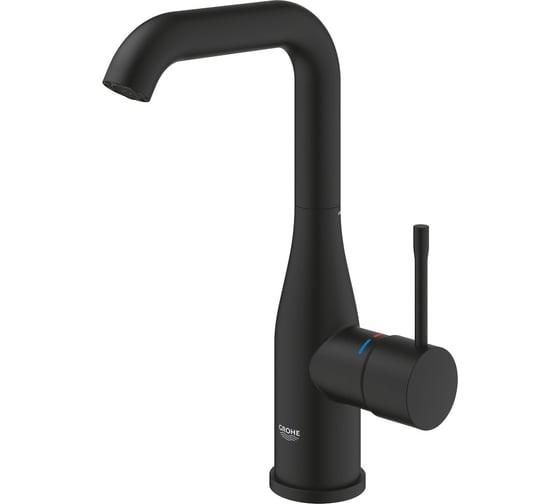 Смеситель однорычажный для раковины Grohe 24177KF1 Essence, размер L, фантомный чёрный 00000136004