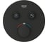 Термостат для встраиваемого монтажа на 2 выхода Grohe 29507KF0 Grohtherm SmartControl, фантомный чёрный 00000136010 1