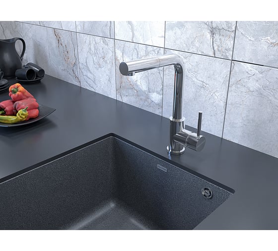 Смеситель для кухни Paulmark Kassel хром Ka214311-CR